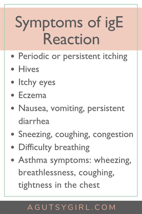 IgE vs IgG Allergy - A Gutsy Girl®