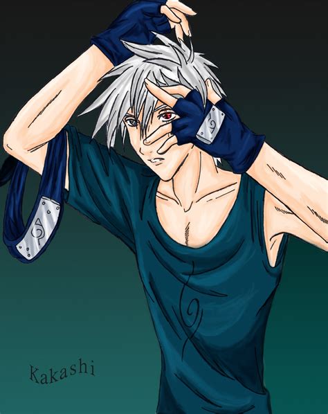 Kakashi Unmasked by Tobiassilverstreak on DeviantArt