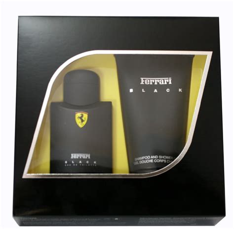 Ferrari Black 2 Pc. Gift Set ( Eau De Toilette Spray 2.5 Oz / 75 Ml ...