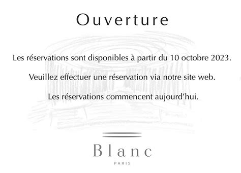 Ouverture de BLANC à Paris - Table du chef Shinichi Sato sur l'ancien site du restaurant de ...