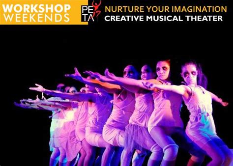 Experience the Theater Stage though PETA with its Workshop Weekends