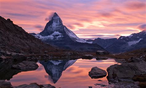 Matterhorn Sunset Photograph by Mark Haley