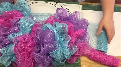 Easter Deco Mesh Wreath - YouTube | Deco mesh wreaths tutorials, Easter deco mesh wreath, Easter ...