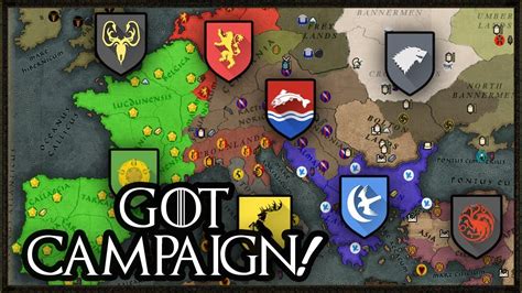 NEW Game Of Thrones Campaign Mod - Total War: Attila Gameplay - YouTube