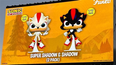 New Super Shadow & Shadow Funko Figures Announced - Merch - Sonic Stadium