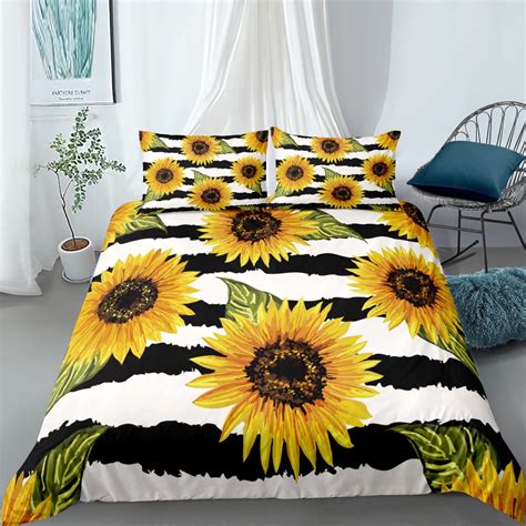 3 Piece Bedding Set Comforter/Quilt Cover Set Twin Full Queen King Size, You are My Sunshine ...