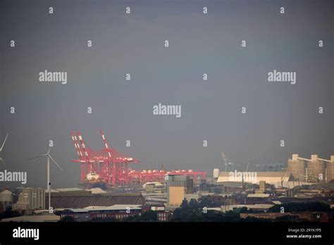 Peel Ports Liverpool, Vauxhall, Liverpool, England Stock Photo - Alamy