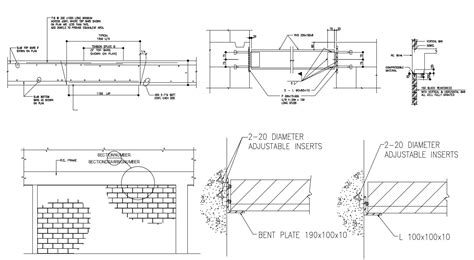 Structure Beam Design Drawing DWG Drawing Free Download - Cadbull