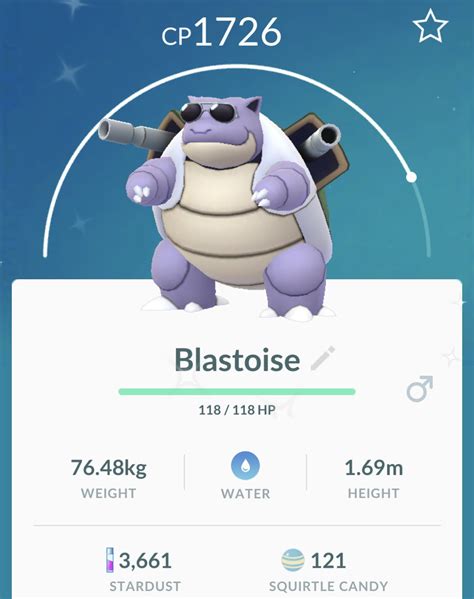 Pokemon Shiny Blastoise