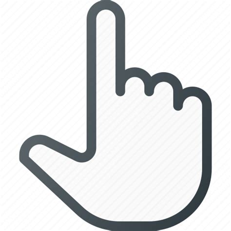 Finger, hand, link, over, pointer icon - Download on Iconfinder