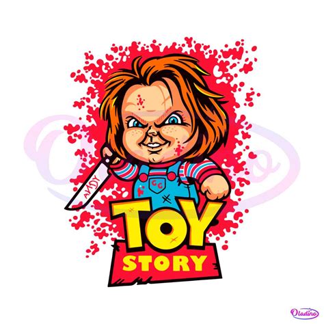 Chucky Toy Story SVG Horror Character SVG Digital Cricut File