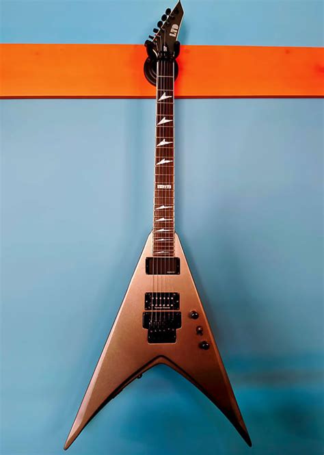 ESP LTD Flying V Rhoads Grey | Reverb