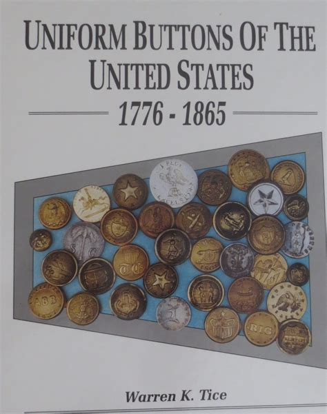 THE book on US military buttons, most recent and complete reference ...