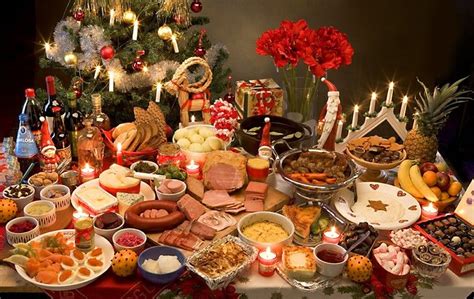 Christmas Food Table