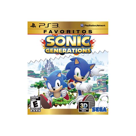 PS3 SONIC GENERATIONS | Sony Store Mexico - Sony Store Mexico