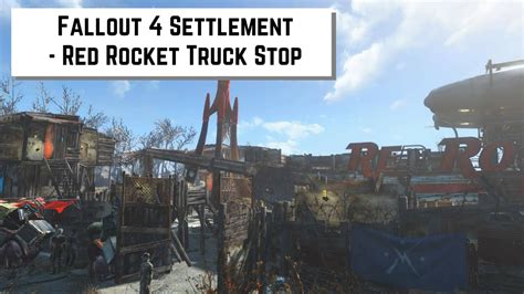 Fallout 4 Red Rocket Truck Stop Map