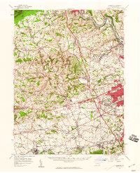 Hi-Res Interactive Map of Alburtis, PA in 1957 | Pastmaps