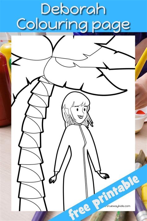 Coloring Pages Of Deborah From The Bible - Dejanato