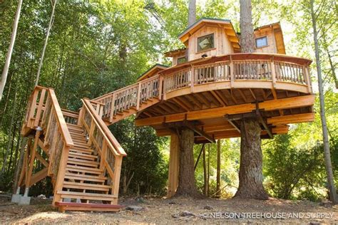 100+ Awesome Treehouse Masters Design Ideas that will Make You Dream to Have It https://decomg ...