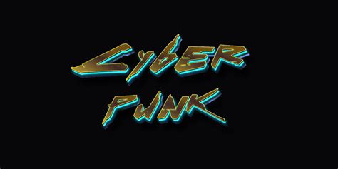 ArtStation - 3d cyberpunk text generator