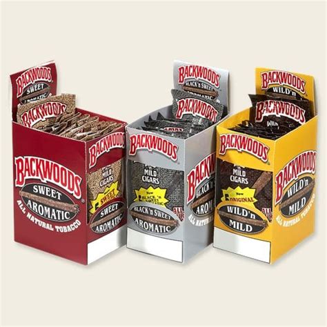 All Backwood Flavors - Backwoods Honey Bourbon Cigars (8 Packs Of 5 ...