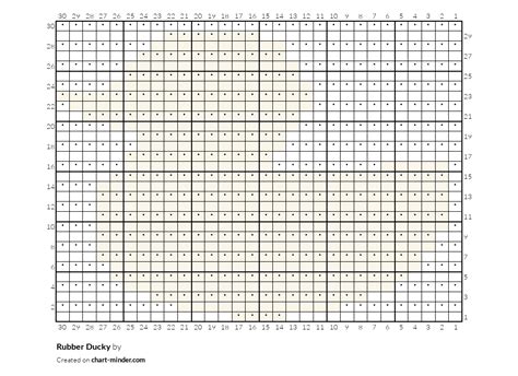 Rubber Ducky by jennlearnstoknit | Chart Minder