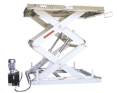 Double scissor lift table LEIZA