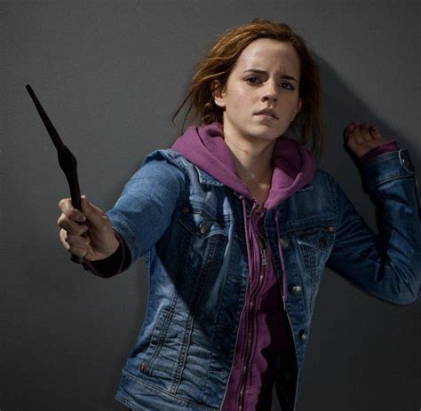 Hermione with Bella's wand - Bellatrix and Hermione Photo (22197462 ...