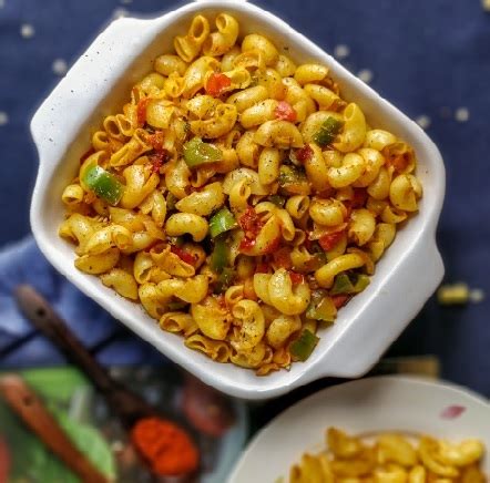 Macaroni Pasta, Desi Style Pasta at home | Dine Delicious