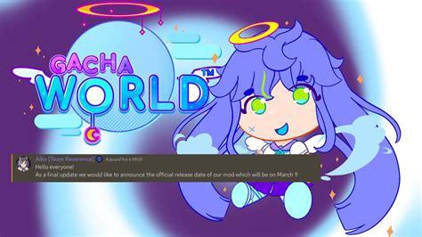 Gacha World Mod is coming soon! (Release date + Art competition) - YouTube