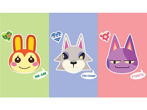 Animal Crossing Villagers & Sayings by Sydney Postma on Dribbble