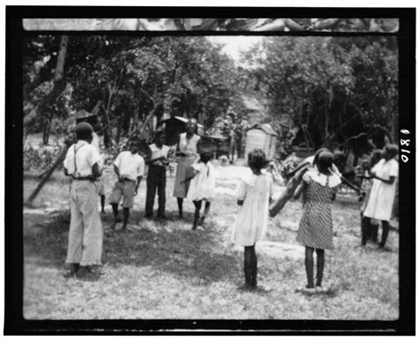 [African American children outdoors, Eatonville, Florida; Zora Neale Hurston and three boys in ...