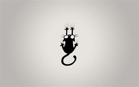 Black Cat Minimalist Wallpapers - Wallpaper Cave