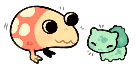 bulborb and bulbasaur by supichu on DeviantArt