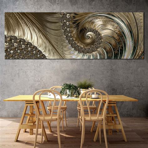 Luxury Abstract Canvas Wall Art, Yellow Abstract Never Ending Pattern ...