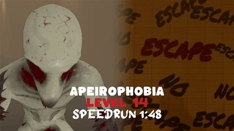 Roblox Apeirophobia Level 14 Speedrun 1:48 Solo - YouTube