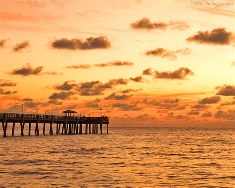 Colorful Sky near Dania Beach Pier – Tony Thomas Images