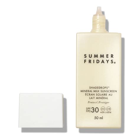 Summer Fridays ShadeDrops Broad Spectrum SPF 30 Mineral Milk Sunscreen | Space NK