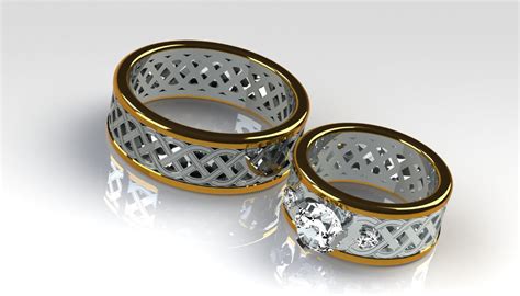 Wedding Rings, Groom and Bride by numenorean on DeviantArt