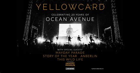 Celebrating The 20 Years Of Ocean Avenue And More Yellowcard Announce ...