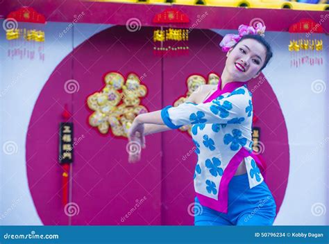 Las Vegas , Chinese New Year Editorial Stock Image - Image of dancer ...