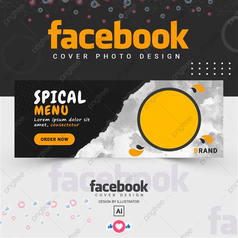 Gambar Sampul Facebook Makanan Dan Restoran Templat untuk Unduh Gratis di Pngtree