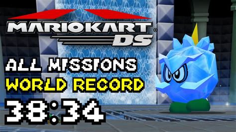 Mario Kart DS - All Missions Speedrun World Record in 38:34 - YouTube