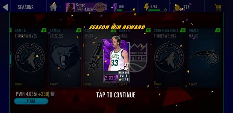 Season reward : r/NBA2KMOBILE_