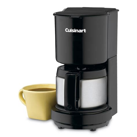 Cuisinart 4 Cup Coffee Maker W/stainless Steel Carafe (dcc-450bk) | Coffee Makers | For The Home ...