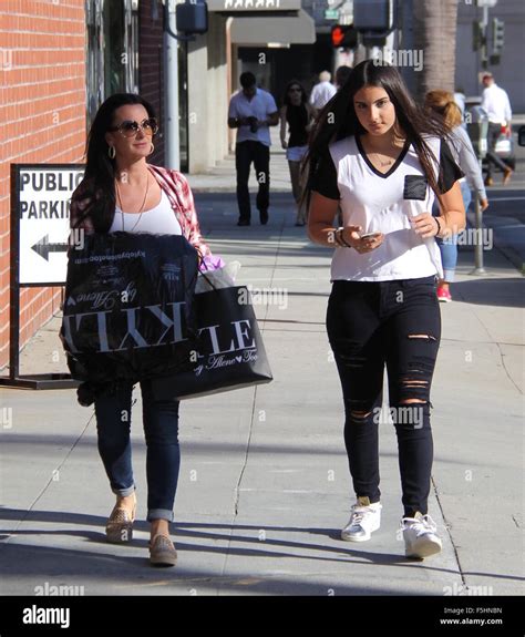 Kyle Richards out and about with her daughter Sophia in Beverly Hills ...