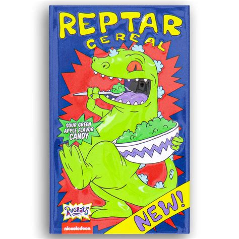 Rugrats Reptar Cereal Sour Candy | Candy Funhouse