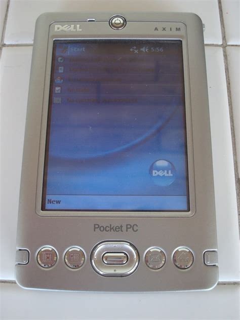 Dell Axim X30, WORKING, Early Windows PDA W/ Manuals, Stylus, Charger, and Case