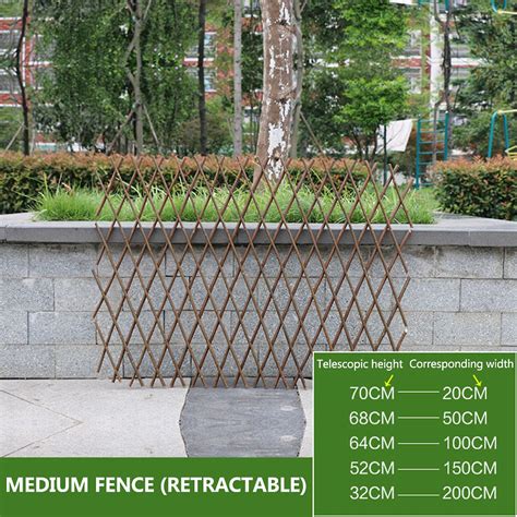 Wood Retractable Fence | Expanding Trellis Fence Retractable Fence ...