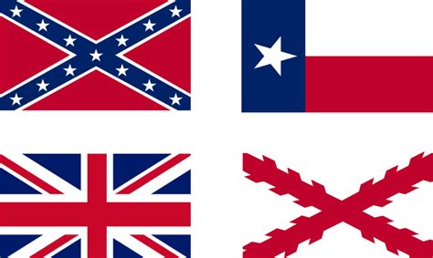 Flag of the two sides in the (First) America War [Balkanized North America] : r/vexillology